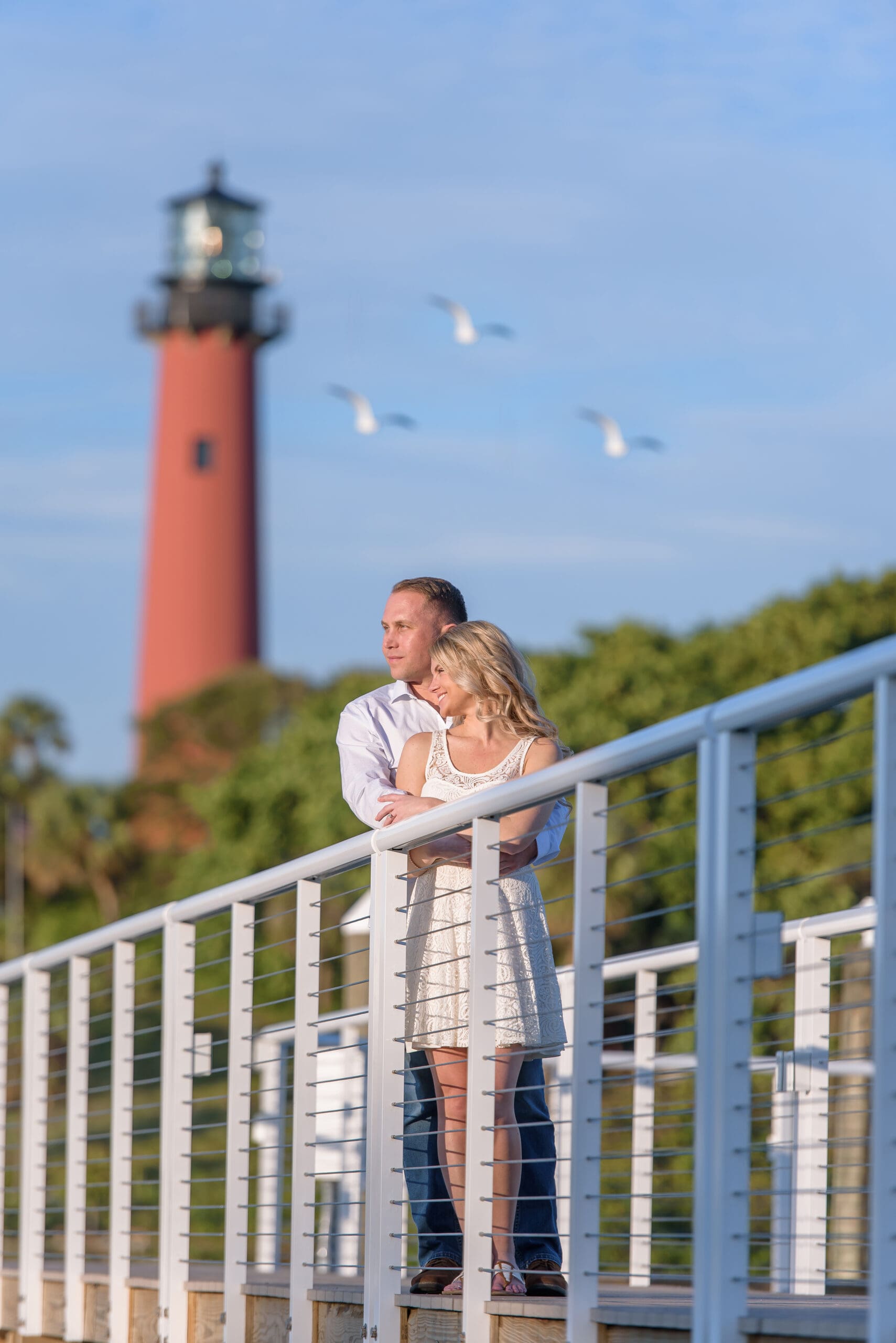 Engagement shoot at Pelican Club