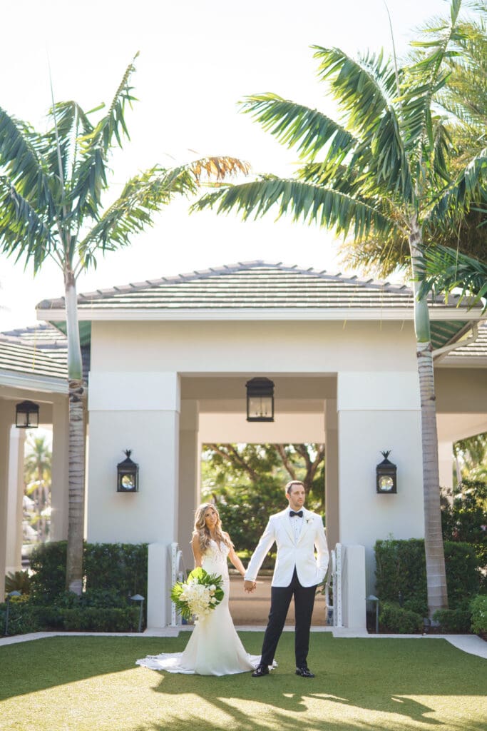 A wedding at the Pelican Club