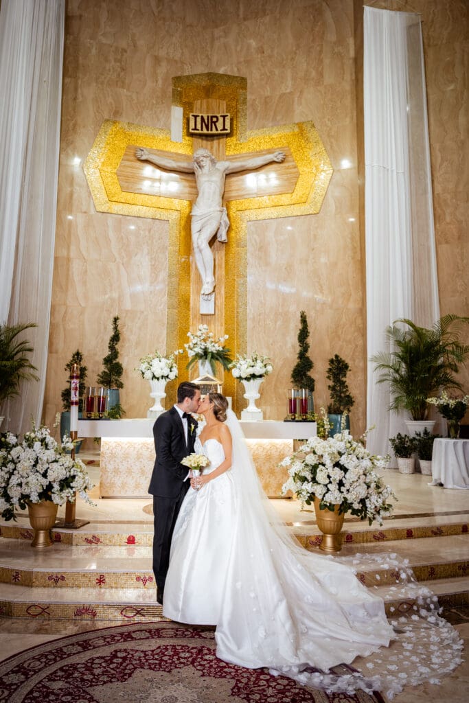 Bride and Groom portraits Bethesda by the Sea